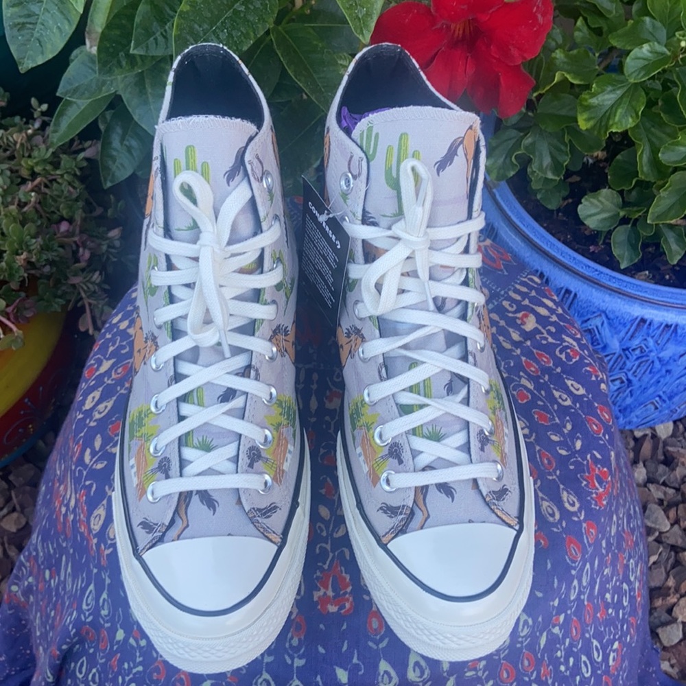 New Western Style men's Chuck 70 Hi Top Sneakers - Picture 10 of 15